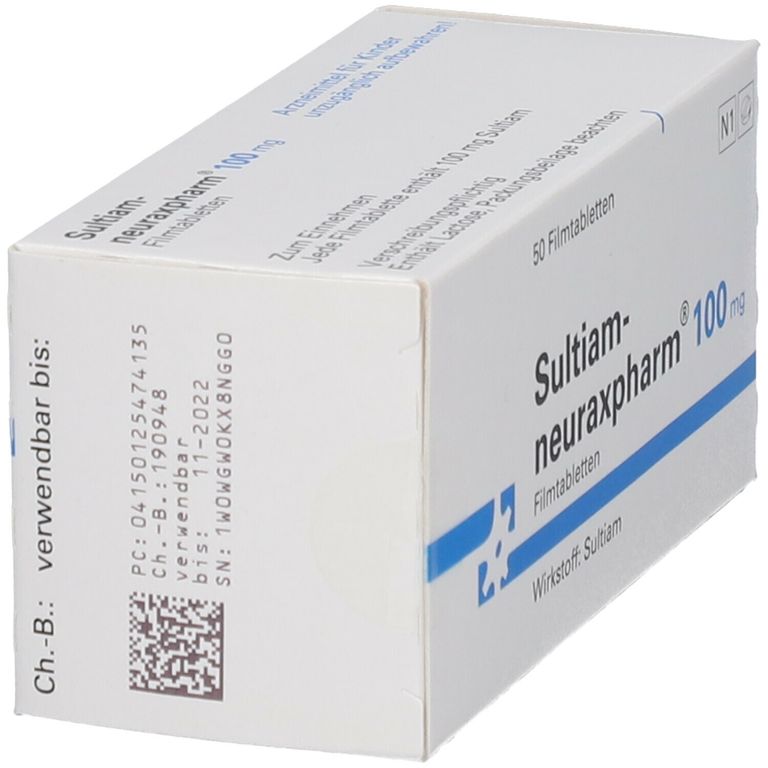 Sultiam Neuraxpharm Mg St Mit Dem E Rezept Kaufen Shop Apotheke