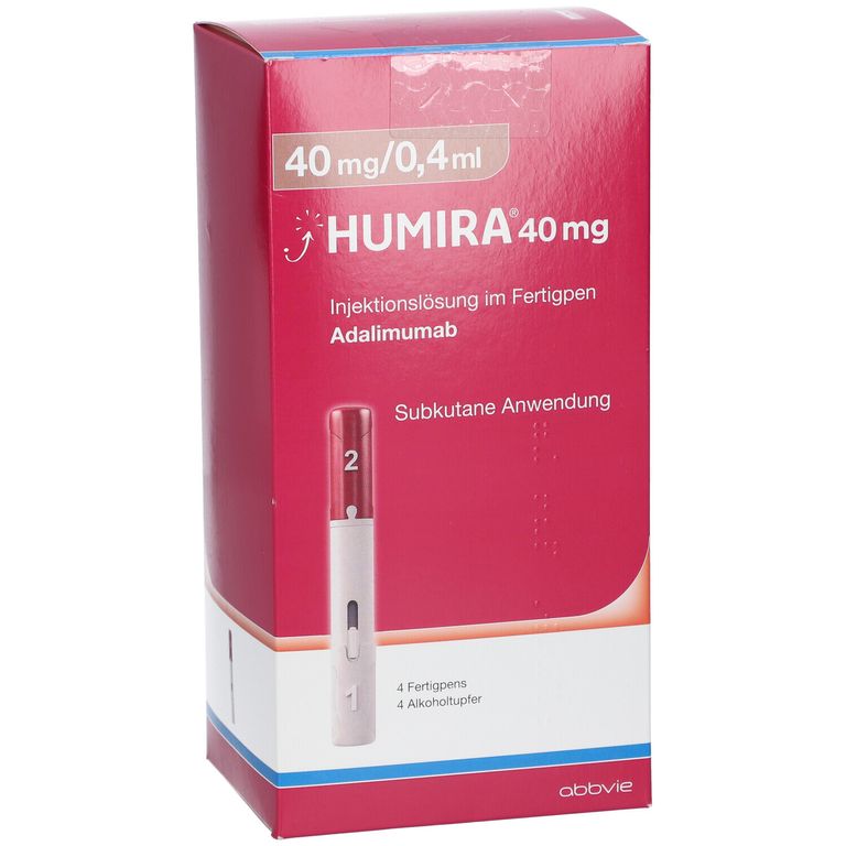 Humira® 40Mg/0.4Ml Pen 4 St mit dem E-Rezept kaufen – Shop Apotheke