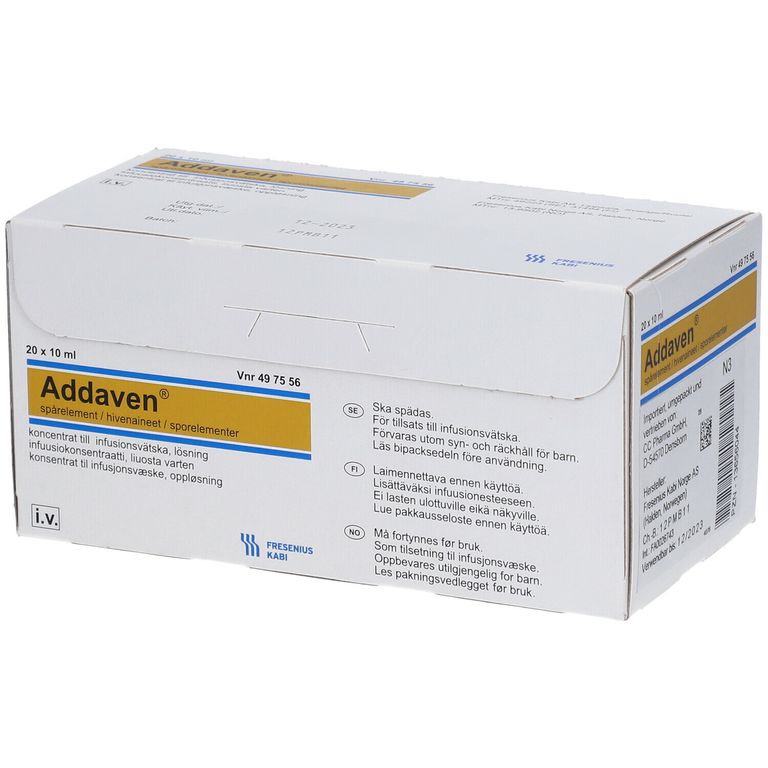 Addaven 20x10 ml mit dem ERezept kaufen Shop Apotheke