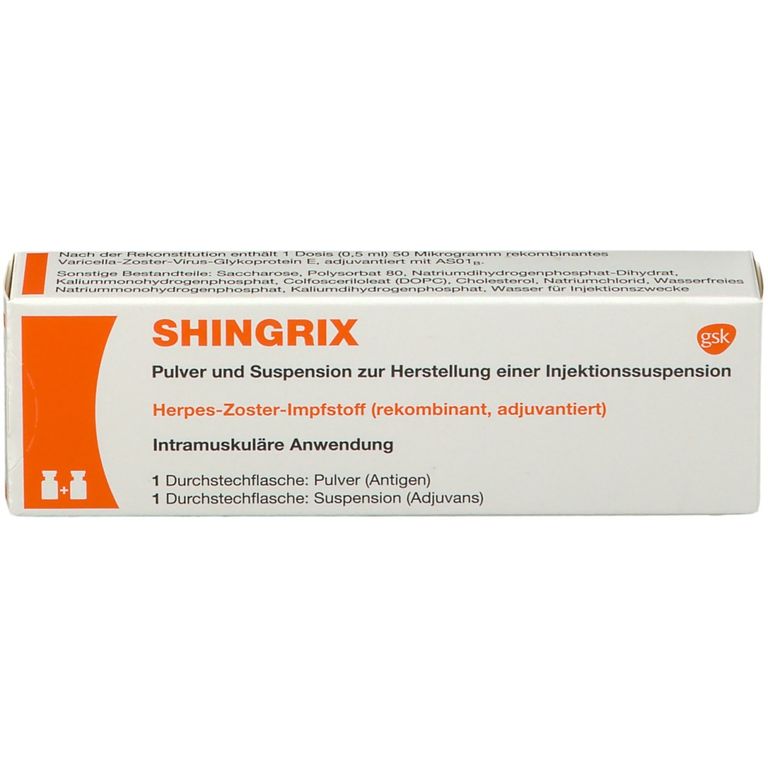 Shingrix 1 St mit dem ERezept kaufen Shop Apotheke