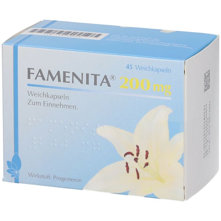 FAMENITA® 200 mg 45 St mit dem ERezept kaufen Shop Apotheke