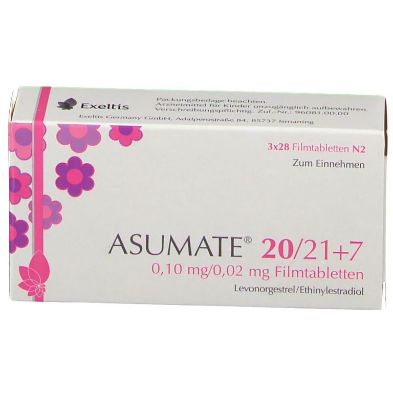 ASUMATE® 20/21 7 3x28 St mit dem E-Rezept kaufen - Shop Apotheke