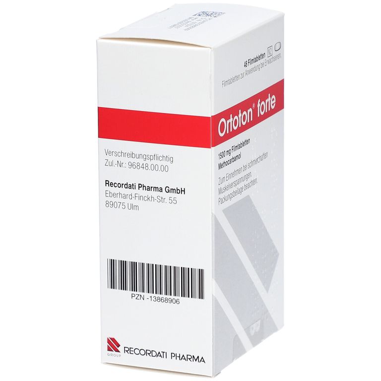 Ortoton® forte 1500 mg 48 St mit dem E-Rezept kaufen - Shop Apotheke