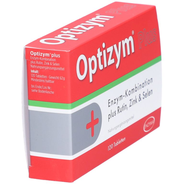 OPTIZYM hochkonzentrierter Enzym-Komplex 120 St - Shop Apotheke