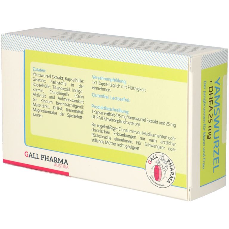 Yamswurzel + DHEA 25 mg GPH Kapseln 60 St Shop Apotheke