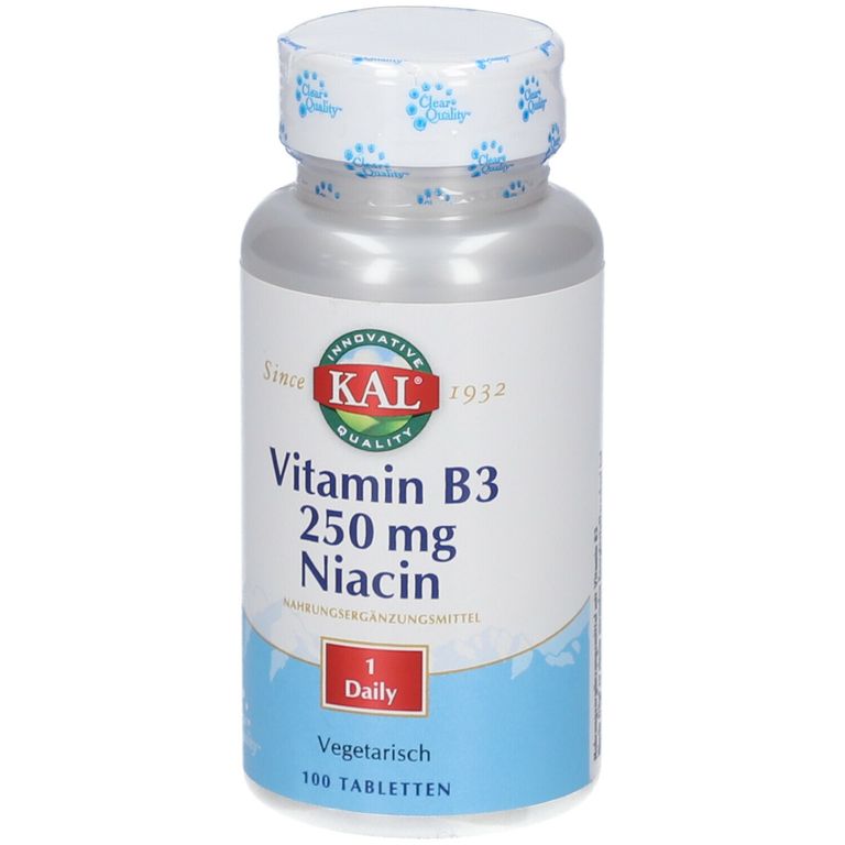 Vitamin B3 Niacin 250 mg 100 St Shop Apotheke