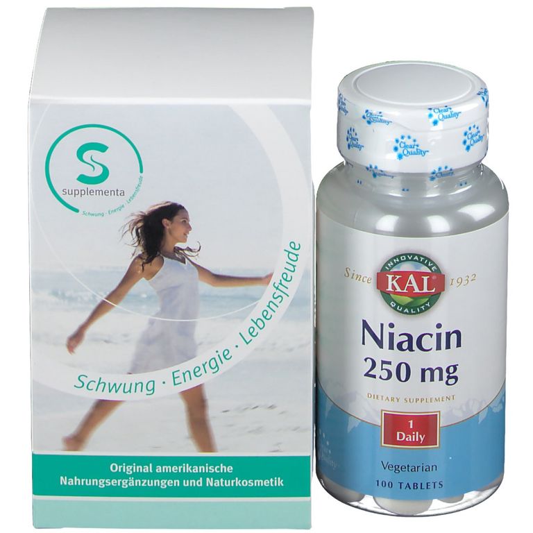 Vitamin B3 Niacin 250 mg 100 St Shop Apotheke