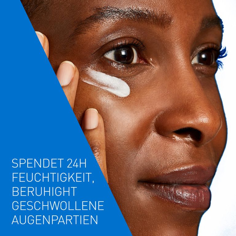 ALIIP Koffein Augenserum Mit 360° Massageball, 20 G – Gegen Augenringe & Falten, Mit Hyaluronsäure, Für Frauen & Männer