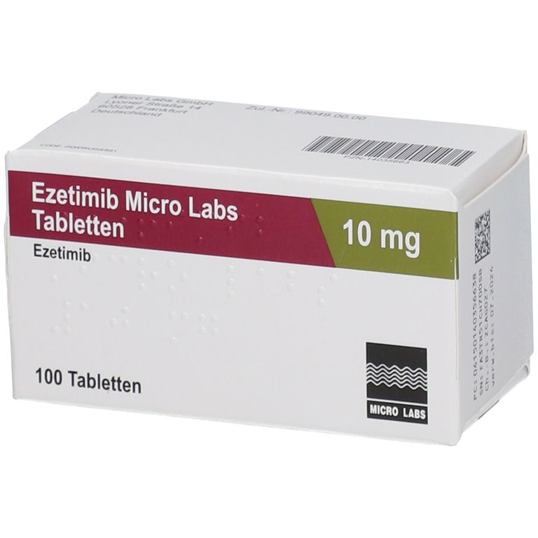 Ezetimib Micro Labs 10 Mg Nebenwirkungen