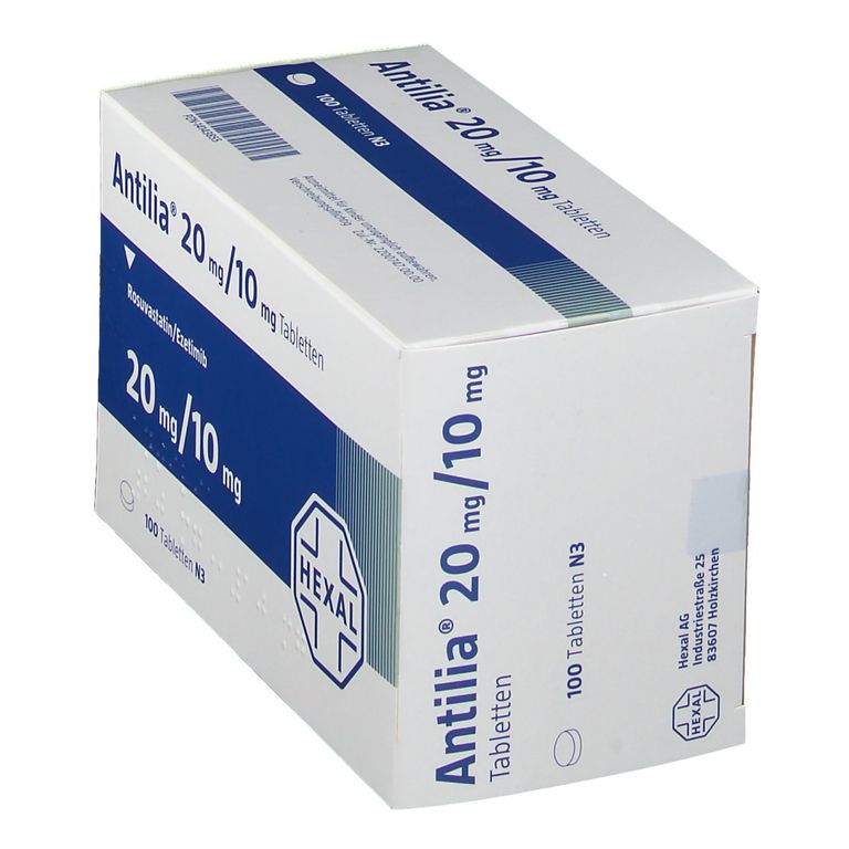 Antilia® 20 mg/10 mg 100 St mit dem ERezept kaufen Shop Apotheke