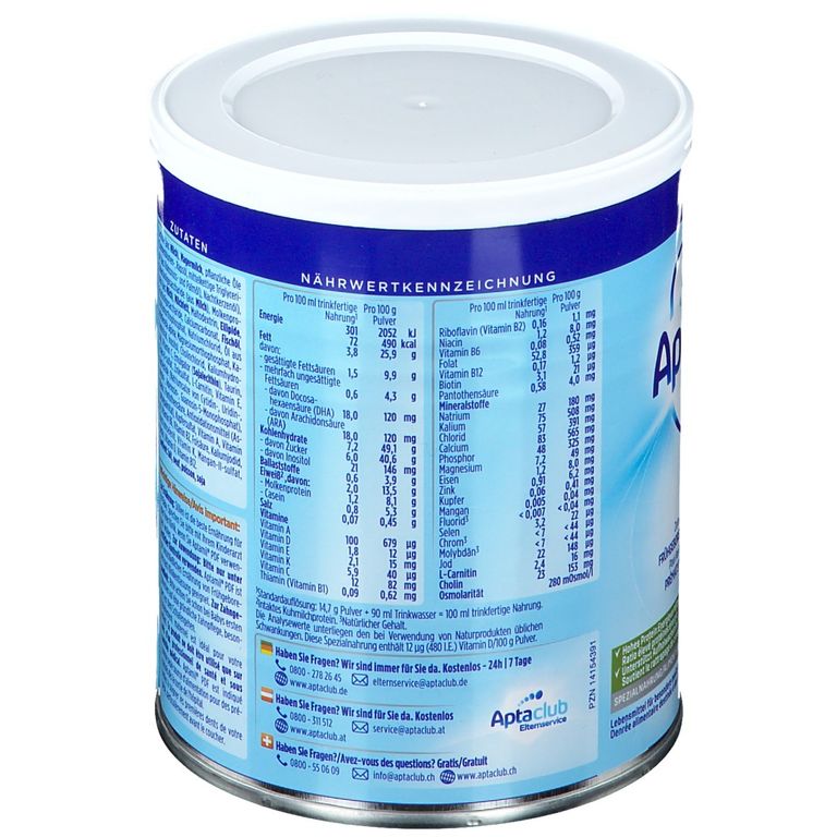 Lait Infantile Aptamil PDF Poudre – Boîte De 400 G, PZN14154391, Neuf