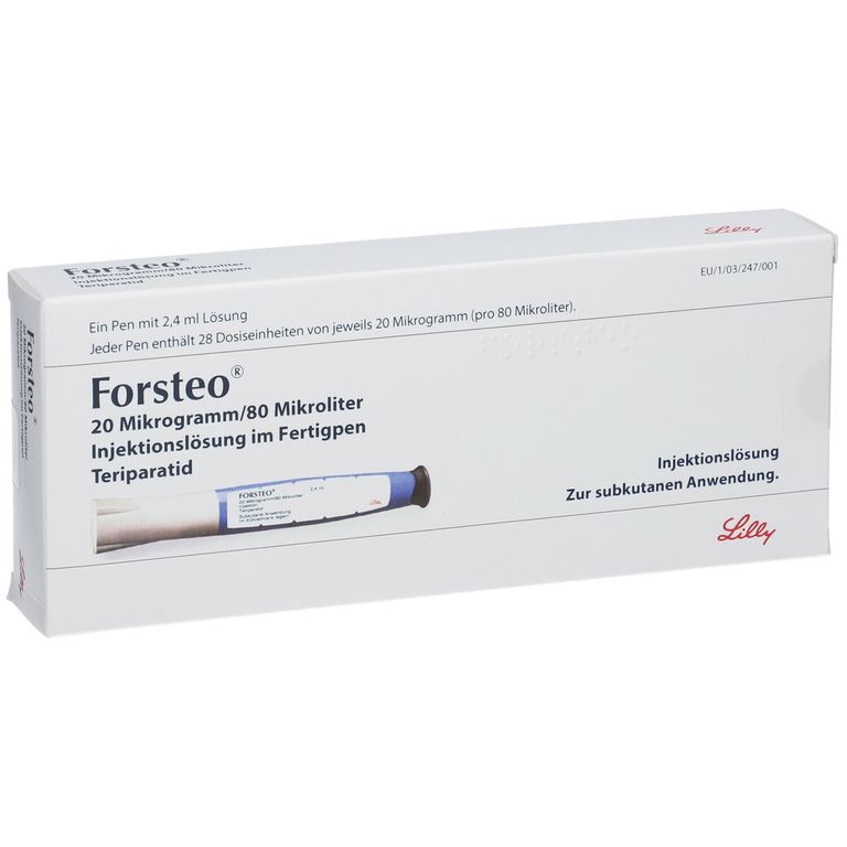 Forsteo® 20Ug/80Ul 1 St mit dem E-Rezept kaufen - Shop Apotheke