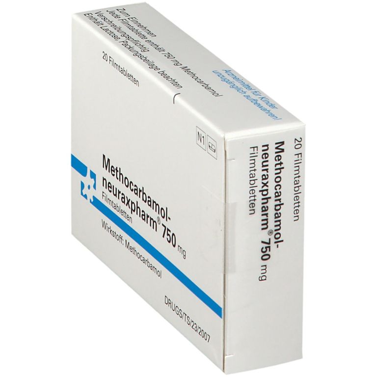 Methocarbamol-neuraxpharm® 750 mg 20 St mit dem E-Rezept kaufen - SHOP