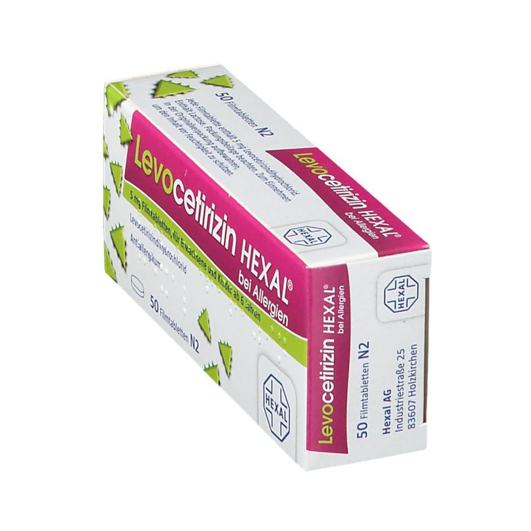 Levocetirizin Hexal® 5 mg 50 St Shop Apotheke