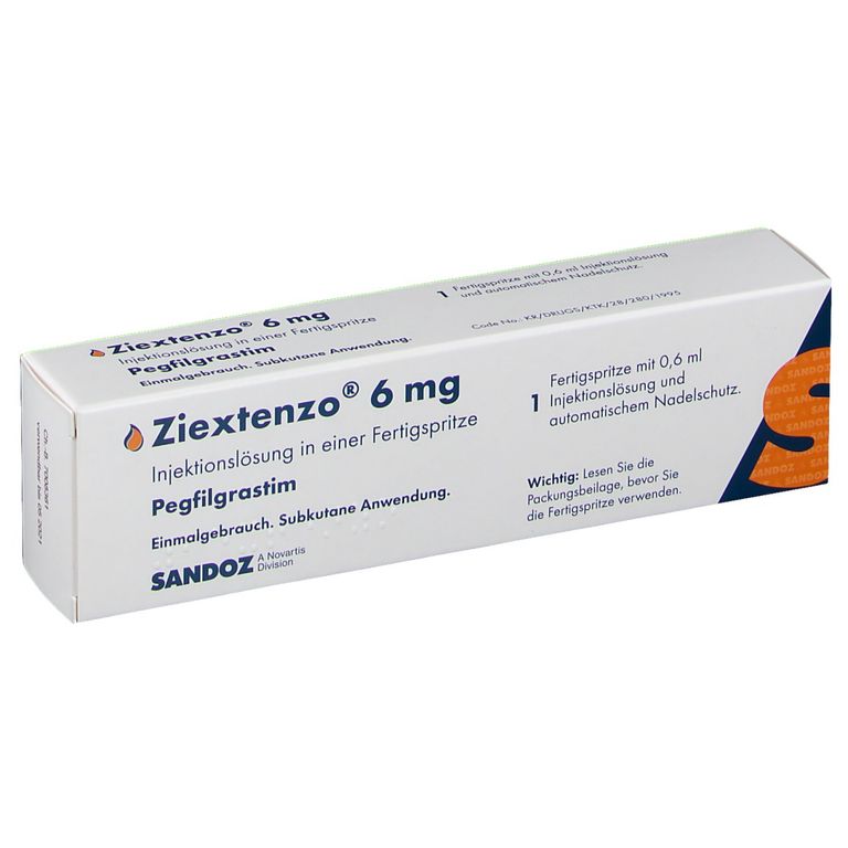 Ziextenzo® 6 mg 1 St mit dem ERezept kaufen Shop Apotheke