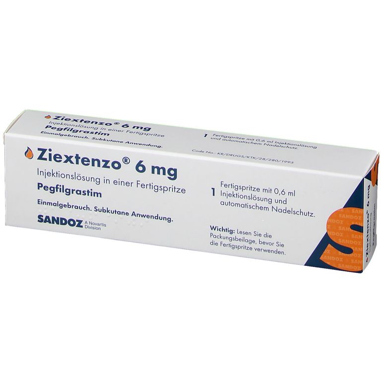 Ziextenzo® 6 mg 1 St mit dem ERezept kaufen Shop Apotheke