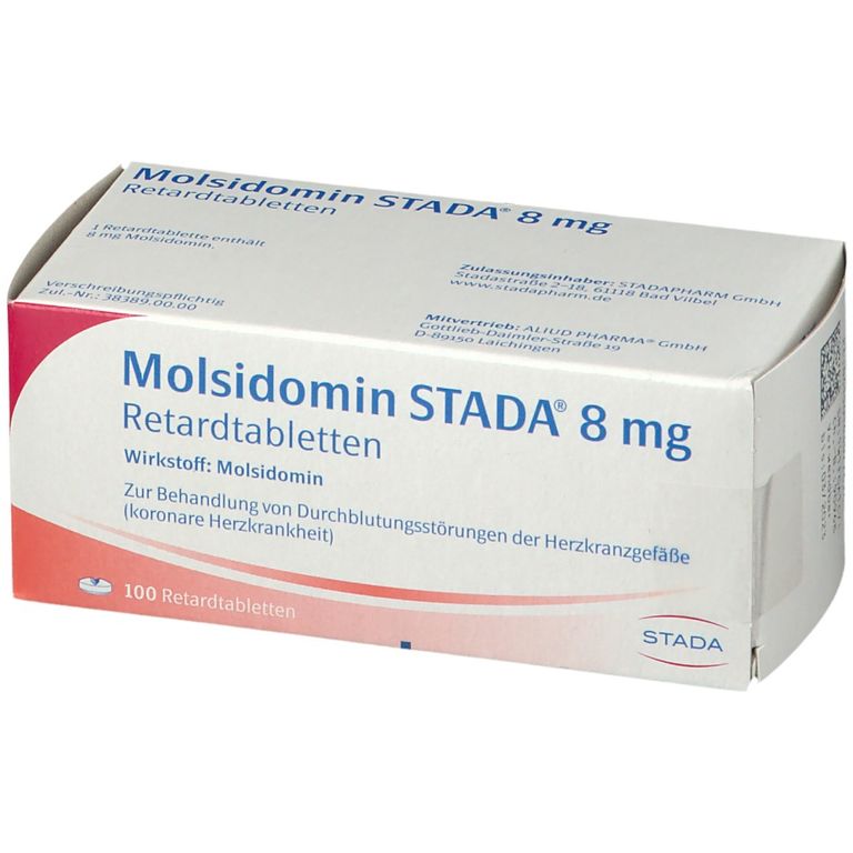 Molsidomin STADA® 8 mg 100 St mit dem E-Rezept kaufen - Shop Apotheke