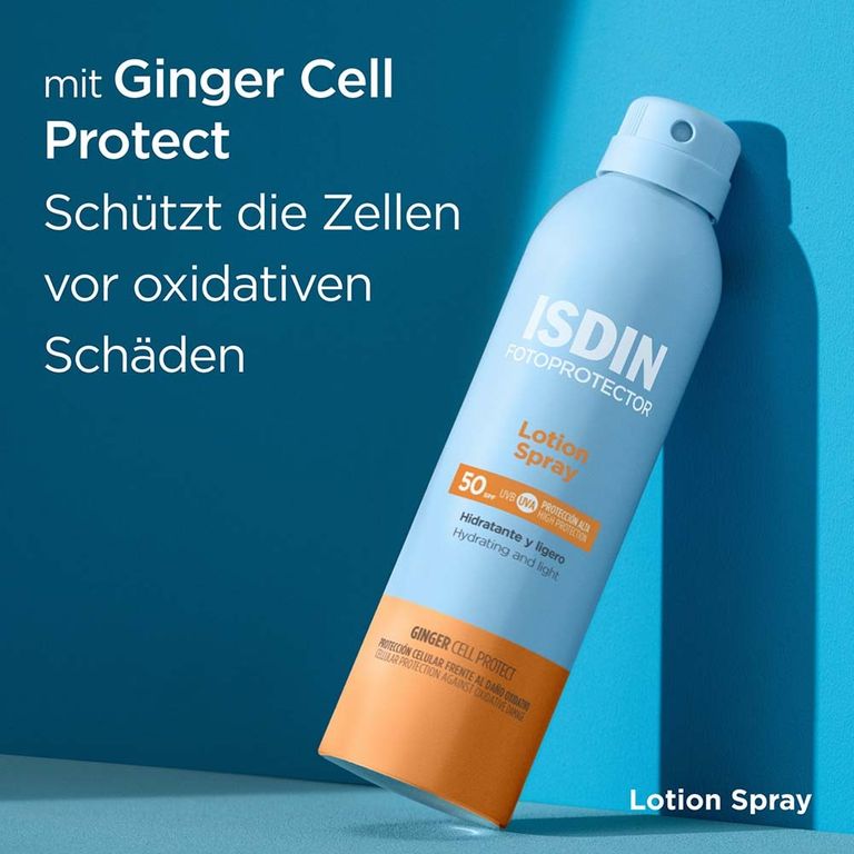 Fotoprotector ISDIN Lotion Spray LSF 50 Sonnenschutz für den Körper 250