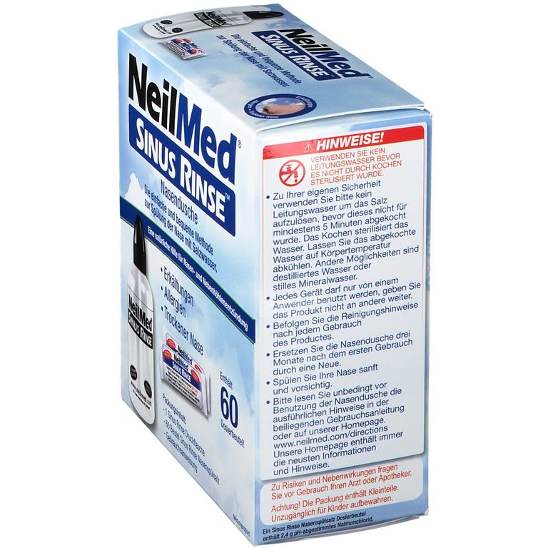 NEILMED Sinus Rinse Nasendusche + Spülsalz 1 St - Shop Apotheke