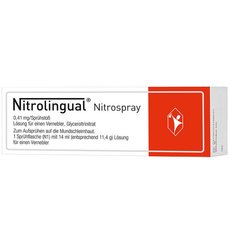 Nitrolingual® Nitrospray 0,41 mg/Sprühstoß 11,4 g mit dem E-Rezept ...