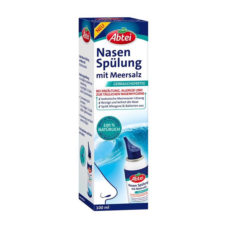 Abtei Nasen Spülung mit Meersalz 100 ml Shop Apotheke