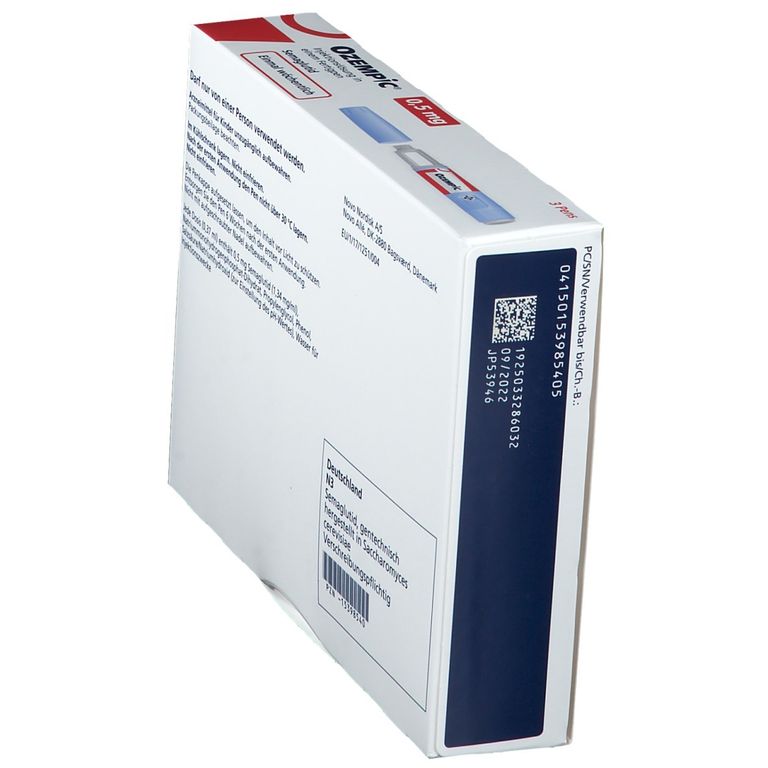 OZEMPIC 0,5 mg Injektionslösung i.e.Fertigpen 1,5 ml 3 St mit dem E