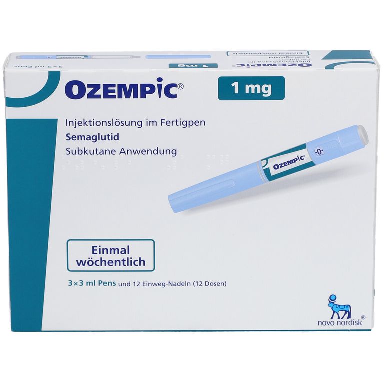 Ozempic® 1 mg 3 St mit dem ERezept kaufen Shop Apotheke