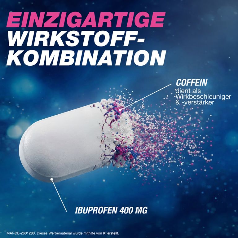 Thomapyrin TENSION DUO bei stärkeren Kopfschmerzen | Einzigartige