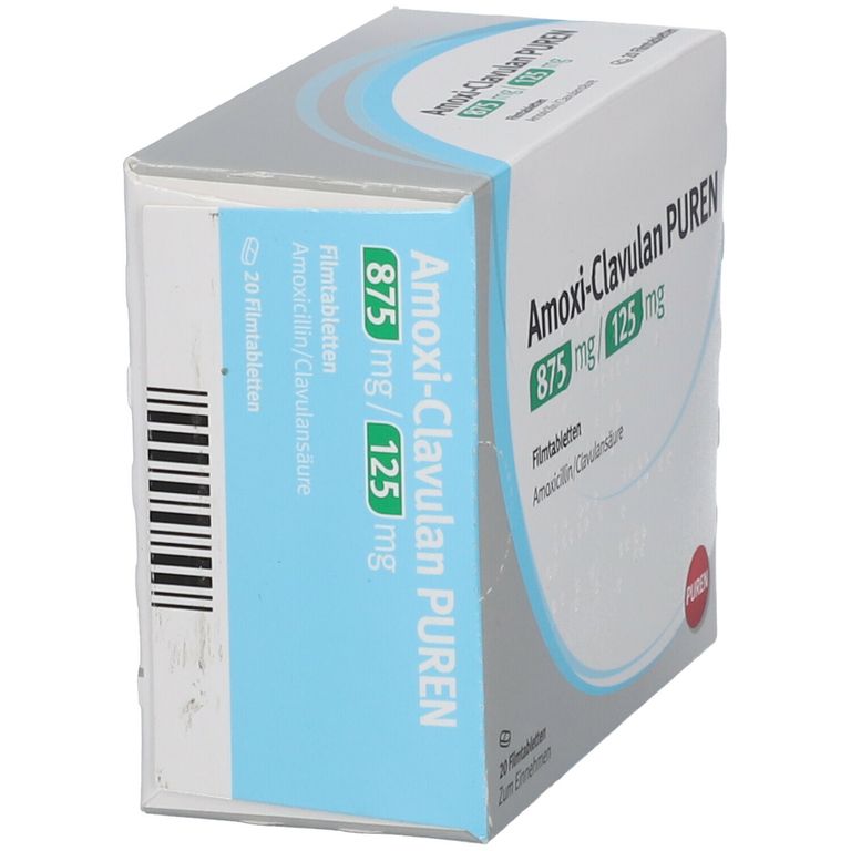 Amoxi Clavulan Aurobindo 875 125 Und Ibuprofen Amoxi-Clavulan PUREN 875 mg/125 mg 20 St mit dem E-Rezept kaufen - Shop