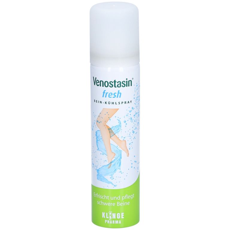 Venostasin® Fresh 75 ml Spray kühlt schwere Beine unterwegs 75 ml Shop Apotheke