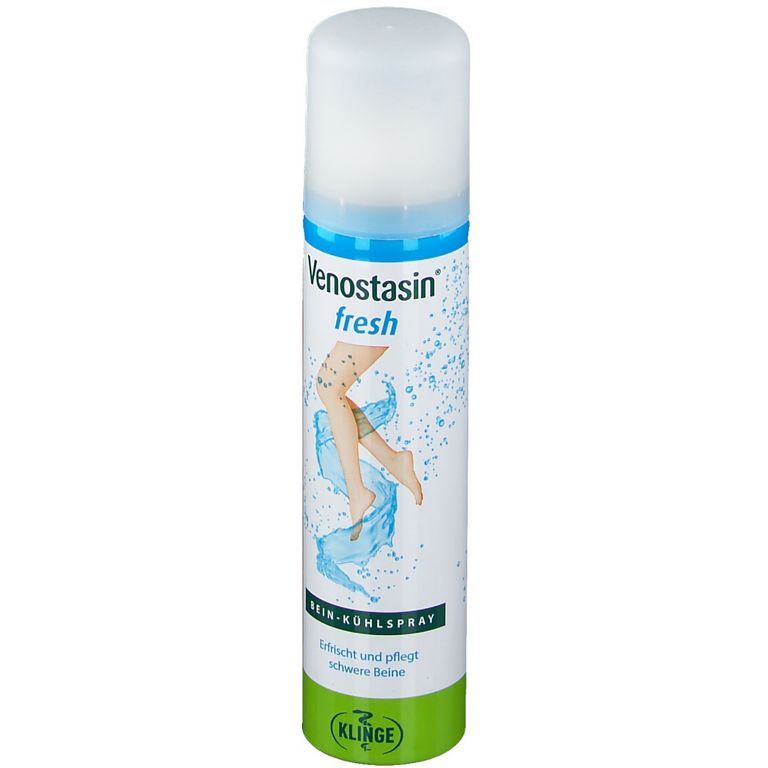 Venostasin® Fresh 75 ml Spray kühlt schwere Beine unterwegs 75 ml Shop Apotheke