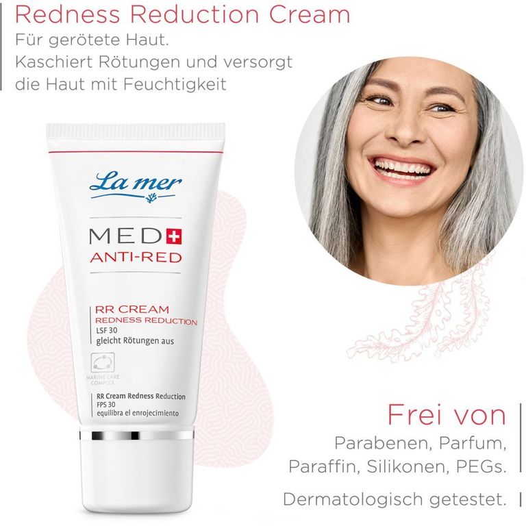 La mer MED AntiRed Redness Reduction Cream LSF 30 30 ml Shop Apotheke