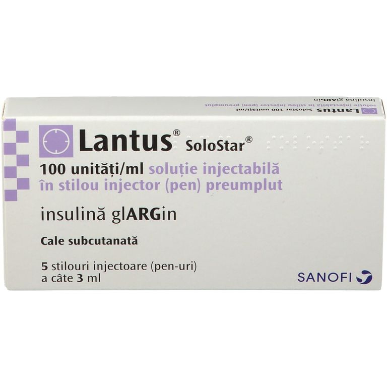 Lantus 100 E/ml SoloStar 5x3 ml mit dem ERezept kaufen Shop Apotheke