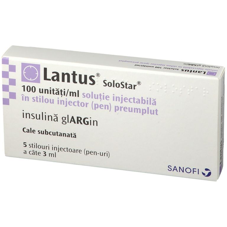 Lantus 100 E/ml SoloStar 5x3 ml mit dem ERezept kaufen Shop Apotheke