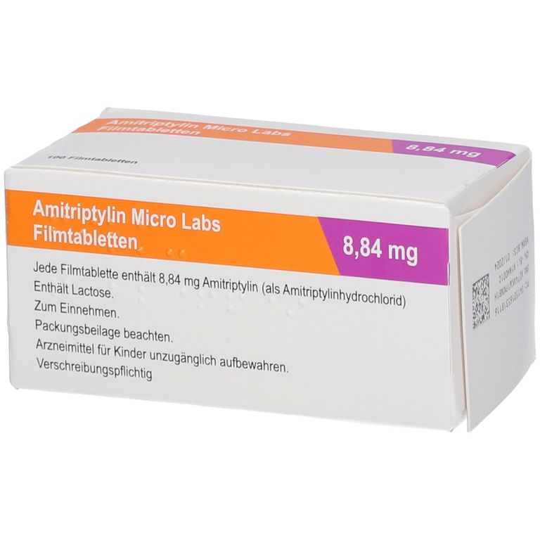 AMITRIPTYLIN Micro Labs 8,84 mg Filmtabletten 100 St mit dem ERezept kaufen Shop Apotheke