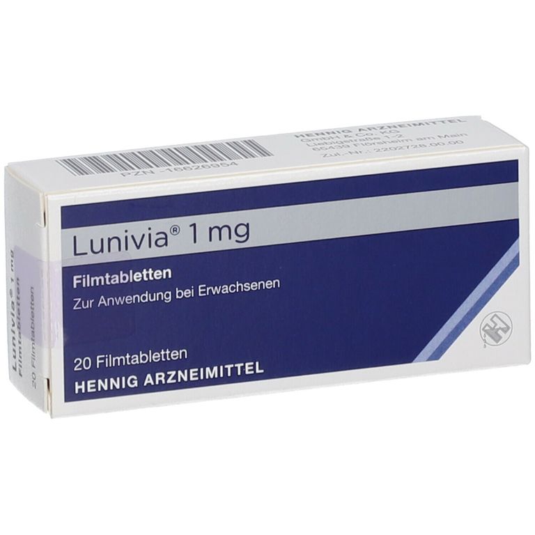 Lunivia® 1 mg 20 St mit dem ERezept kaufen Shop Apotheke