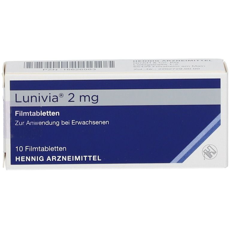 Lunivia® 2 mg 10 St mit dem ERezept kaufen Shop Apotheke