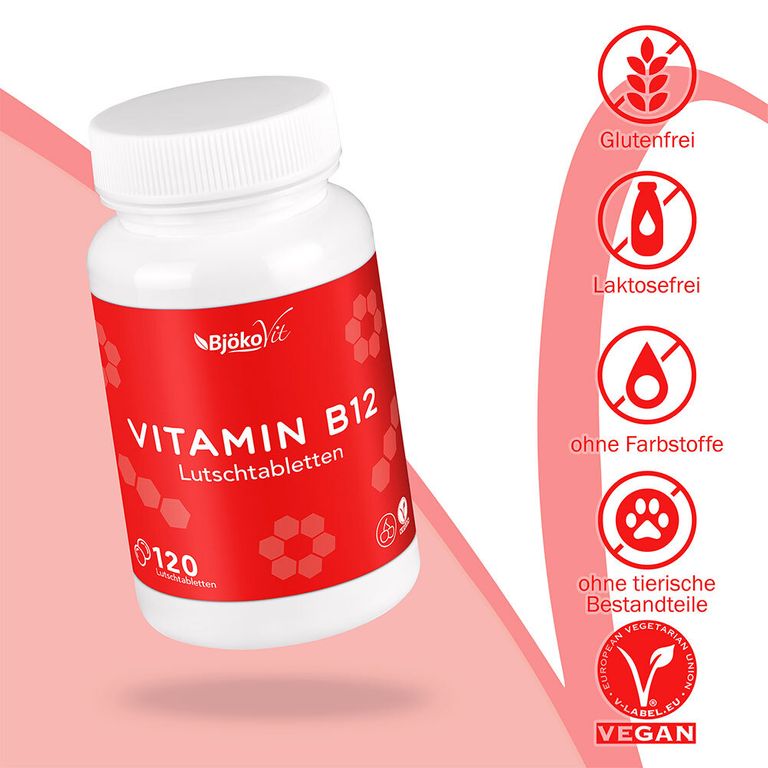 BjökoVit Vitamin B12 Lutschtabletten 1000 µg 120 St Shop Apotheke