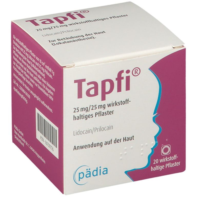 Tapfi® 25 mg/25 mg 20 St - Shop Apotheke