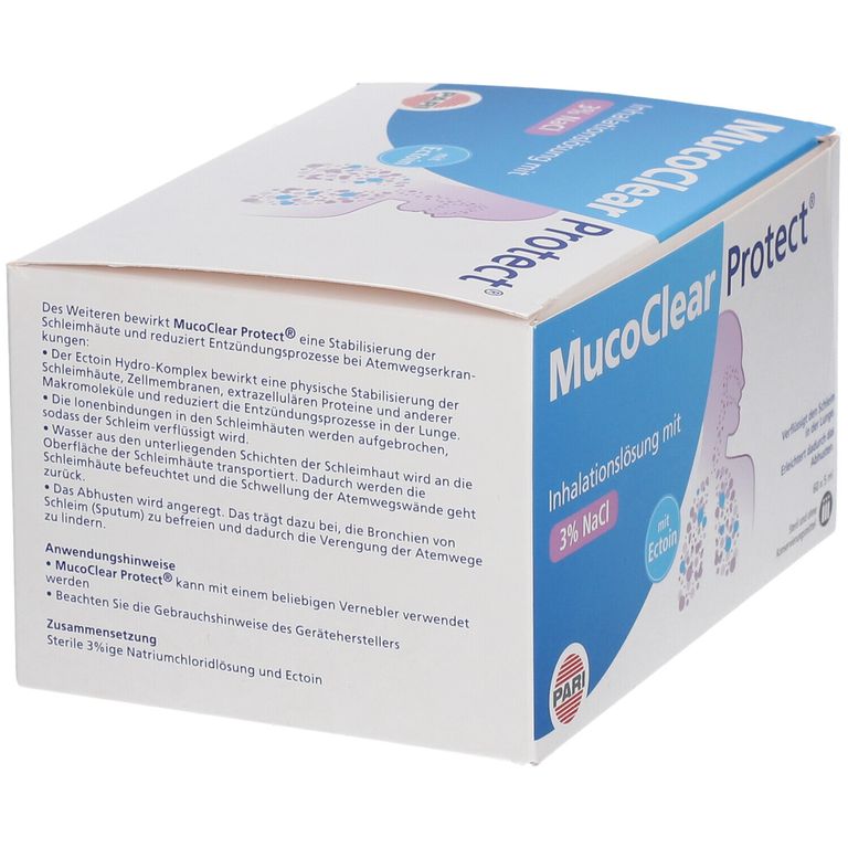 Mucoclear Protect Hypertone Salzl Sung Nacl Mit Ectoin X Ml