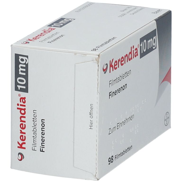 KERENDIA 10 mg Filmtabletten 98 St mit dem ERezept kaufen Shop Apotheke