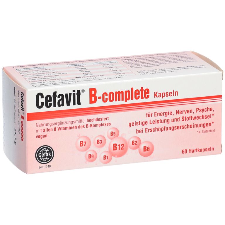 Cefavit® B-complete 60 St - Shop Apotheke