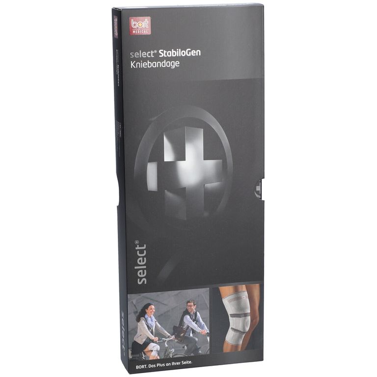 Bort Select stabilogen® per il ginocchio, X-Large, Argento
