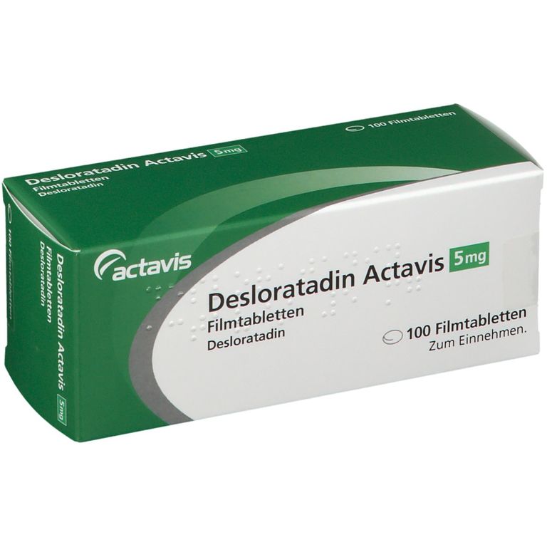 Desloratadin Actavis 5 mg 100 St mit dem E-Rezept kaufen - Shop Apotheke