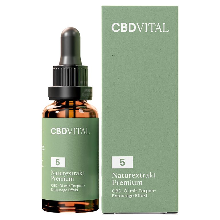 CBD VITAL Naturextrakt Premium CBD Öl 5% 30 Ml - Shop Apotheke