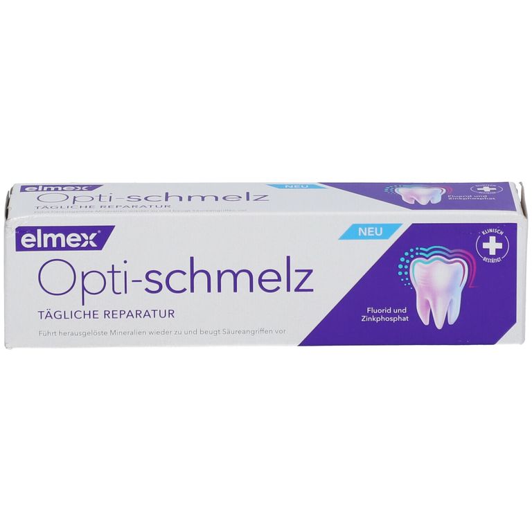 elmex Optischmelz Tägliche Reparatur Zahnpasta 75 ml Shop Apotheke