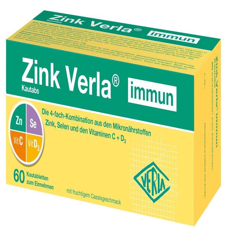 Zink Verla® immun 60 St - Shop Apotheke