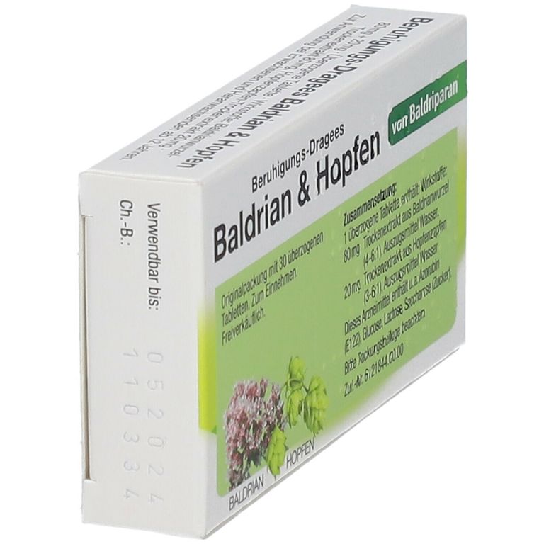 Das Gesunde Plus Beruhigungs Dragees Baldrian & Hopfen Erfahrungen Baldriparan® Beruhigungs-Dragees Baldrian & Hopfen 30 St - Shop Apotheke