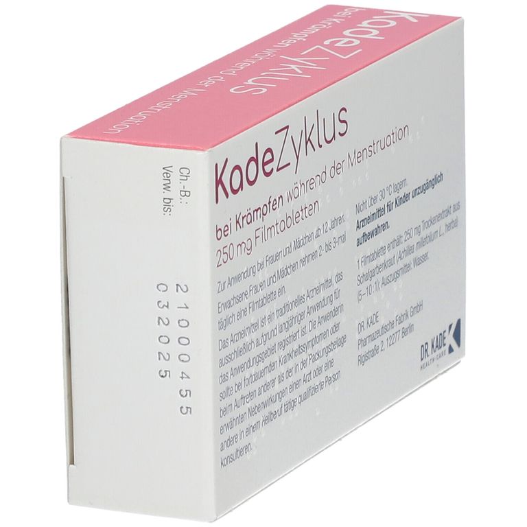 Kade Zyklus bei Krämpfen 30 St Shop Apotheke