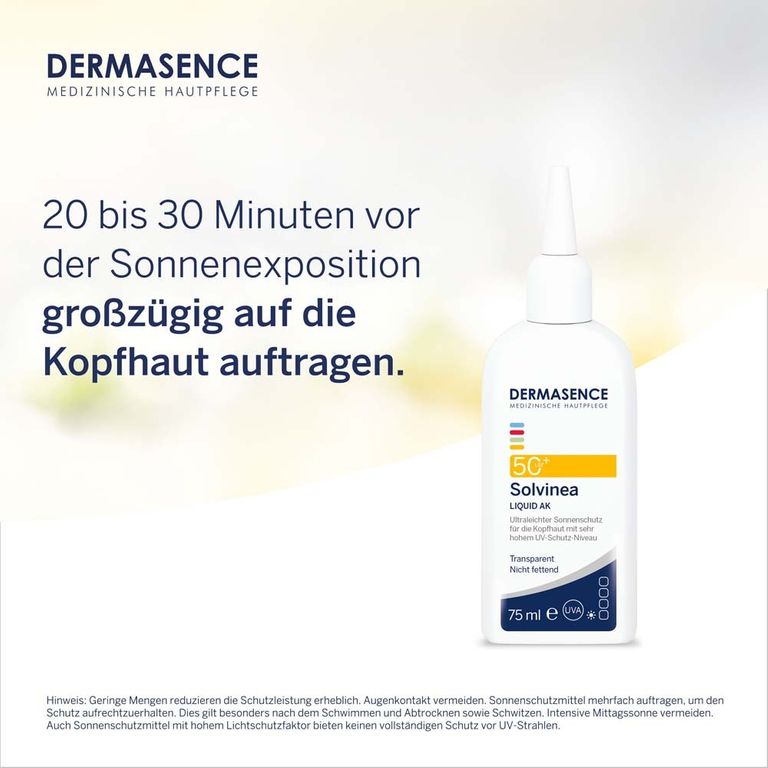 DERMASENCE Solvinea Liquid AK 50+ 75 ml - Shop Apotheke